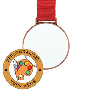 Round medal | Bronze