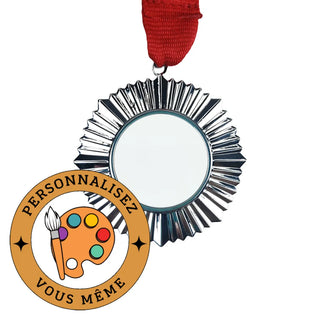 Médaille étoilée | Argent