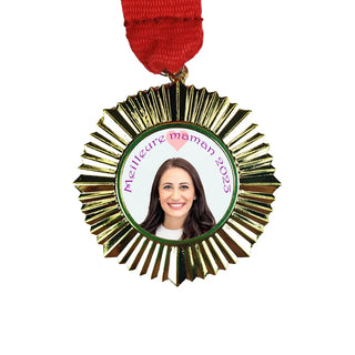 Médaille étoilée | Or |  Kati Corner.