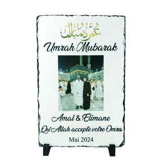 Souvenir photo slate | Rectangle 29x19 | Hajj or Umrah