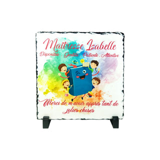 Souvenir photo slate | Square 19x19 | Mistress Gift