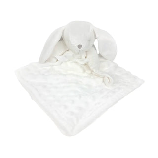 Doudou lapin attache tétine | Blanc |  Kati Corner.