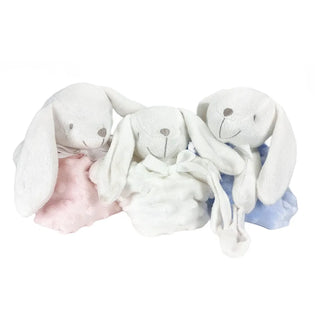 Doudou lapin attache tétine | Blanc |  Kati Corner.