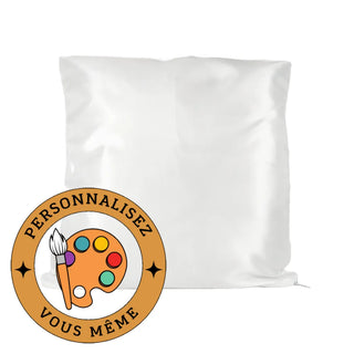 Housse de coussin satin | Blanc |  Kati Corner.