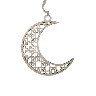 Hanging Lunar Decorations Set | Birch wood